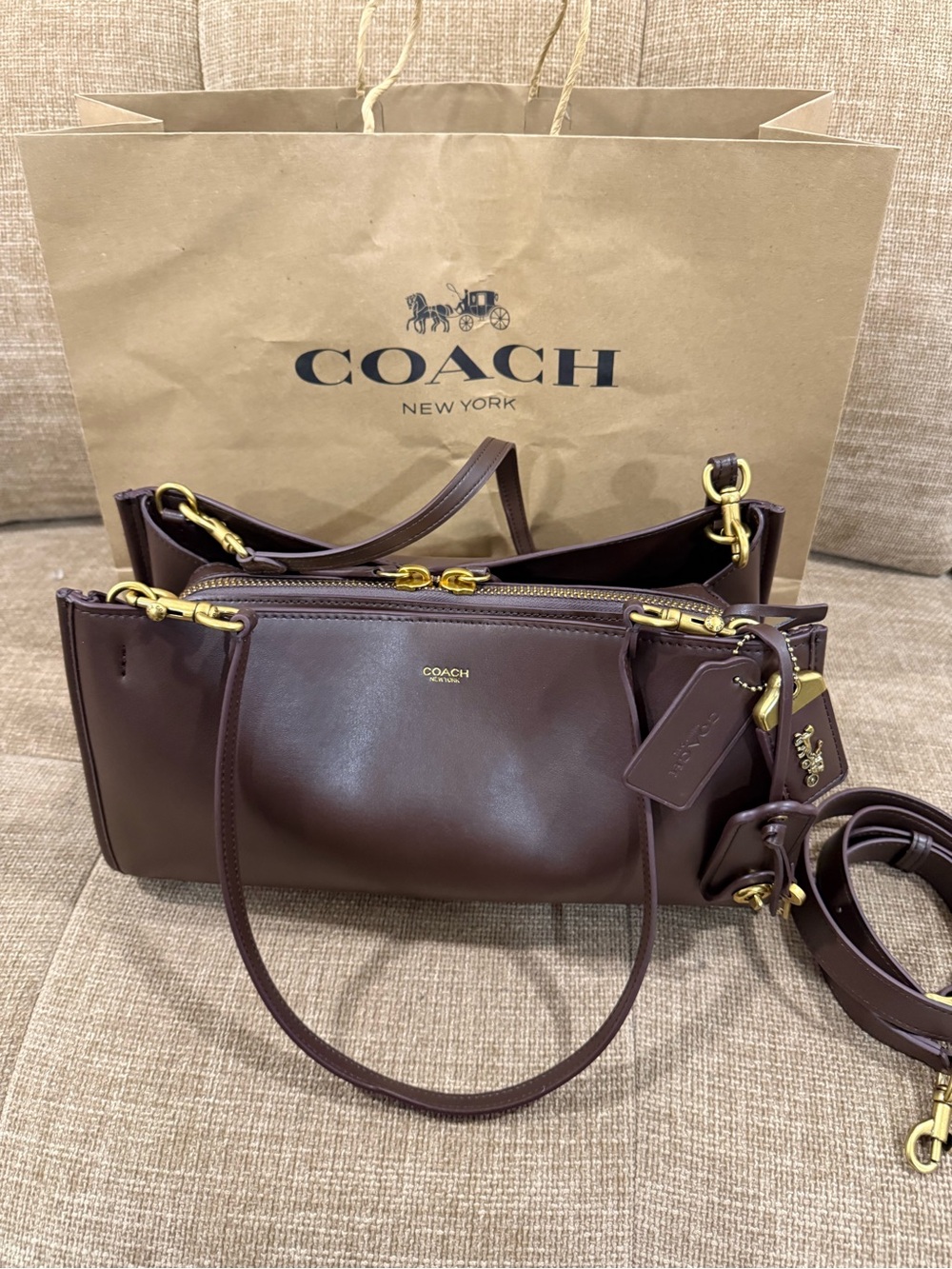 COACH rogue 34 Brown